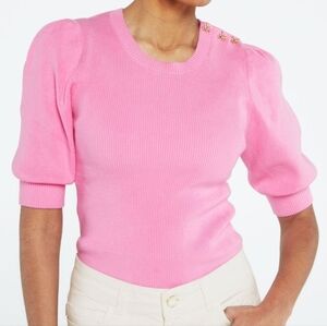 Fabienne Chapot Top 2XL Lillian Short Sleeve Pullover XXL $116